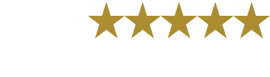 5.0 star rating on google